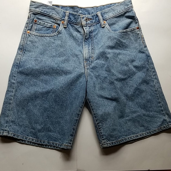 34 W Levi 550 Shorts Strauss & Co. Blue Denim - Picture 1 of 8